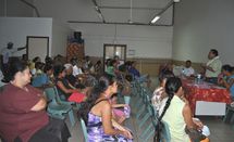 Rencontre avec les présidents d’associations et les jeunes sportifs de la Mission