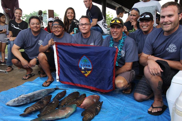Les Guaméens ont étonné de par la qualité de leur pêche durant les deux journées