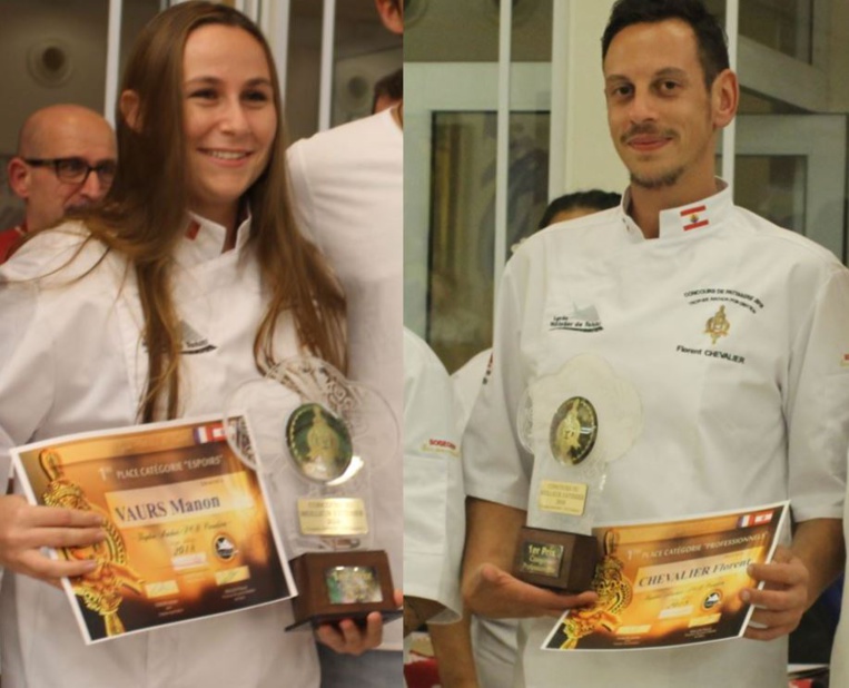 Manon Vaurs et Florent Chevalier, la crème de la crème des pâtissiers polynésiens. Manon Vaurs et Florent Chevalier, la crème de la crème des pâtissiers polynésiens.