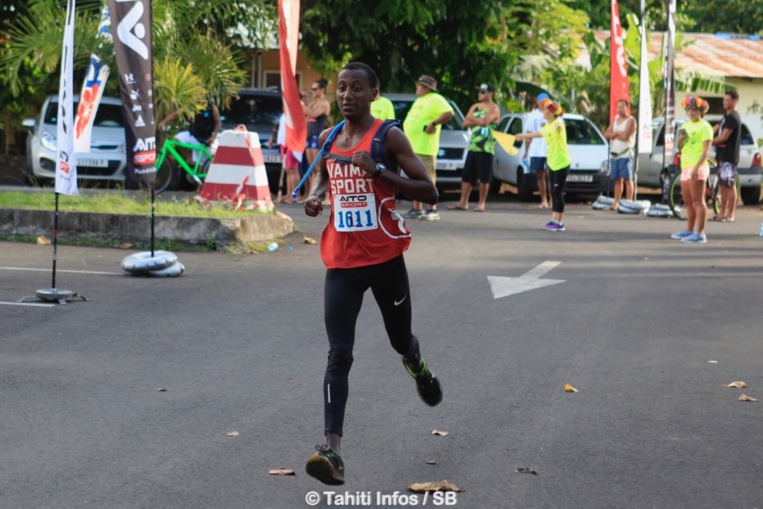 Samuel Aragaw, grand vainqueur de l'épreuve Samuel Aragaw, grand vainqueur de l'épreuve