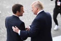 Macron aux Etats-Unis pour une visite pleine d'incertitudes Macron aux Etats-Unis pour une visite pleine d'incertitudes