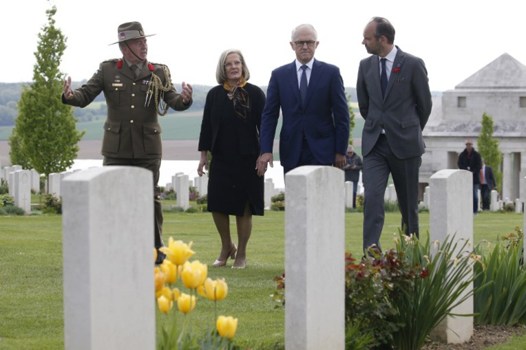 France et Australie célèbrent l'engagement de Canberra dans la Grande Guerre