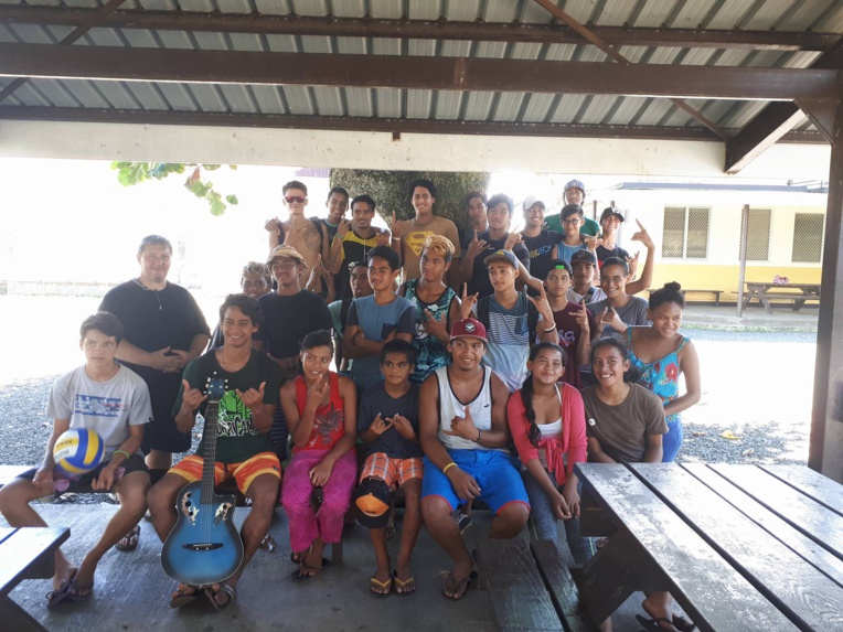 Permaculture: les élèves du lycée agricole de Moorea transmettent leur savoir faire