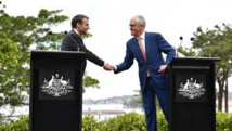Macron signe plusieurs accords avec l'Australie Macron signe plusieurs accords avec l'Australie