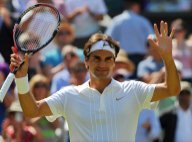 Wimbledon - Federer se promène jusqu'en quarts de finale.Jo Wilfrid Tsonga se qualifie
