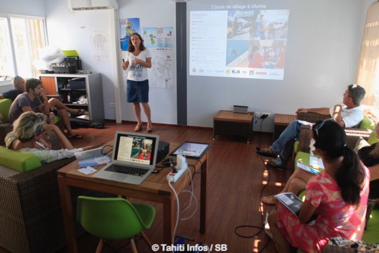 La conférence de presse s'est déroulée ce mercredi matin à la marina de Papeete La conférence de presse s'est déroulée ce mercredi matin à la marina de Papeete