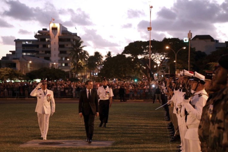 Macron en Nouvelle-Calédonie pour célébrer "notre histoire commune"