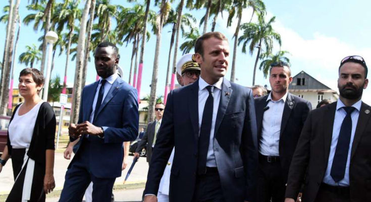 Macron au contact de "la Nouvelle-Calédonie d'aujourd'hui"