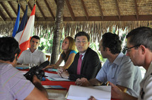 Grenelle de la mer, mission en Polynésie de M.Christian Buchet