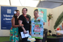 Aude Pasquier, l'organisatrice de la foire de mai et son équipe. Aude Pasquier, l'organisatrice de la foire de mai et son équipe.