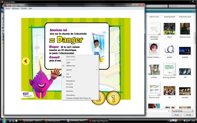 EDT lance une campagne de sensiblisation sur les dangers des cerfs volants à proximité des lignes électriques