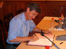 M Philippe de Fontaine Vive Curtaz, BEI