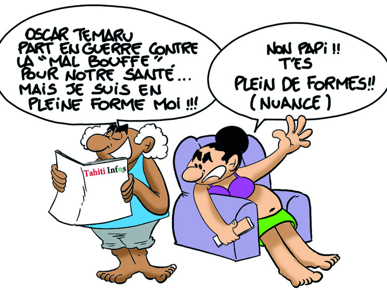 " Faa'a : La lutte contre la malbouffe " par Munoz