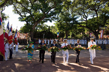 Cérémonie du 14 juillet à Papeete : hommages, restrictions, absences.