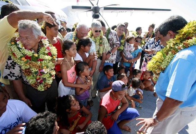 Tournée Gouvernementale aux Tuamotu Est 
