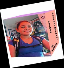 Puemau, 13 ans, membre du club canin de Moorea:Pii Horomai, no Moorea