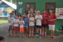 Les champions polynésiens d'escrime reçoivent leurs trophées
