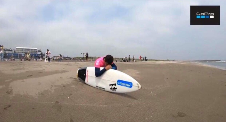 Karelle en pleine concentration