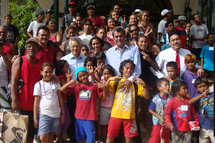 87 enfants à la Présidence