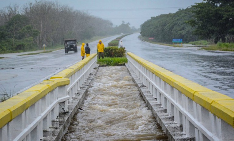 Cuba: fortes inondations après la tempête Alberto