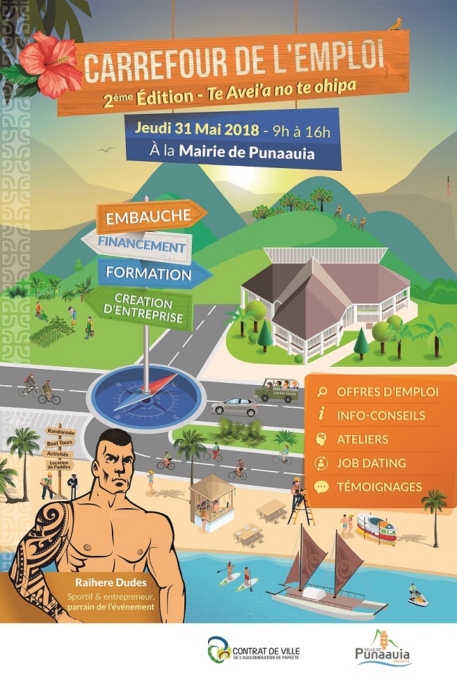 Punaauia organise son carrefour de l'emploi jeudi