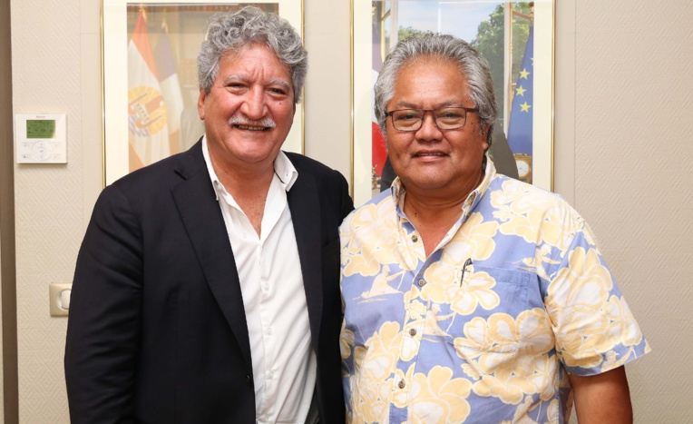 Transports interinsulaires et Equipement : Luc Faatau passe les relais Transports interinsulaires et Equipement : Luc Faatau passe les relais