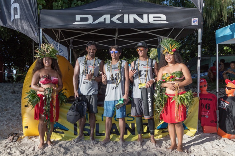 Le podium de la catégorie Waterman, la catégorie reine © Jérôme Brouillet