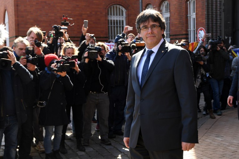 Le Parquet allemand demande l'extradition de Carles Puigdemont