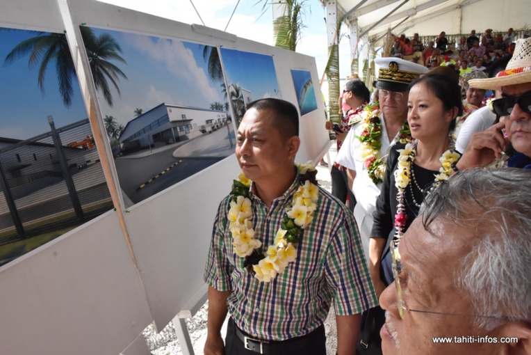 Hao fête le lancement des travaux de la ferme aquacole Hao fête le lancement des travaux de la ferme aquacole