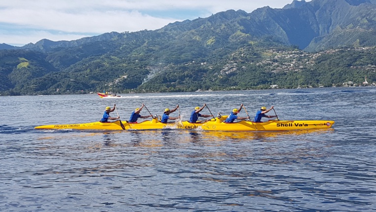Shell Va'a a pu remporter la course Shell Va'a a pu remporter la course
