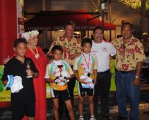 « Dernière étape du 17ème Tour de l’amitié à Papeete »
