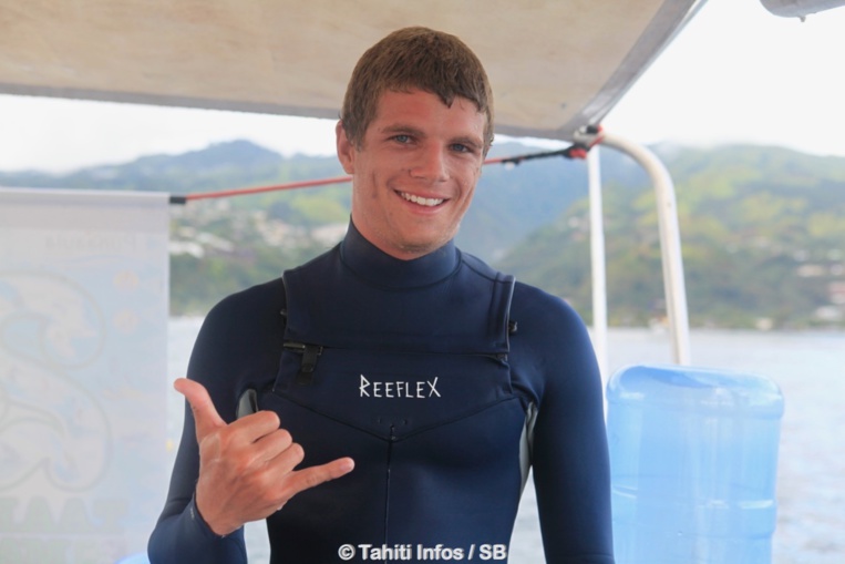 Manea Fabisch, juste après sa victoire Manea Fabisch, juste après sa victoire