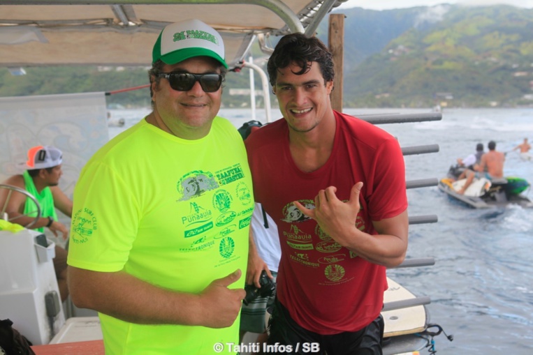 Lionel Teihotu et Enrique Ariitu Lionel Teihotu et Enrique Ariitu