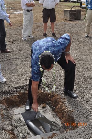 Le ministre Teva Rohfritsch