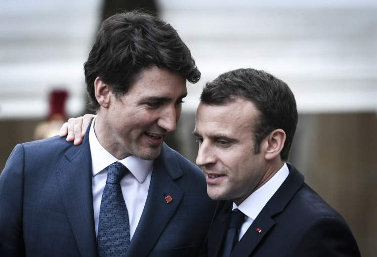 Macron chez Trudeau avant un G7 ébranlé par la guerre commerciale Macron chez Trudeau avant un G7 ébranlé par la guerre commerciale