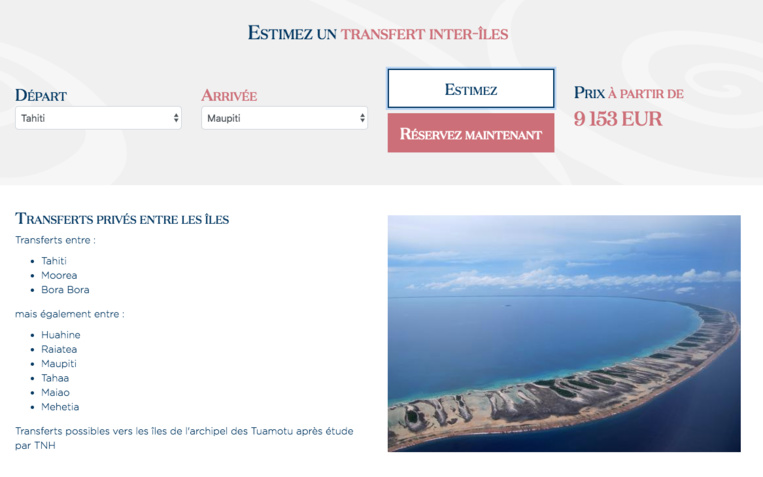 Le site Internet de Tahiti Nui Hélicoptères est ouvert Le site Internet de Tahiti Nui Hélicoptères est ouvert