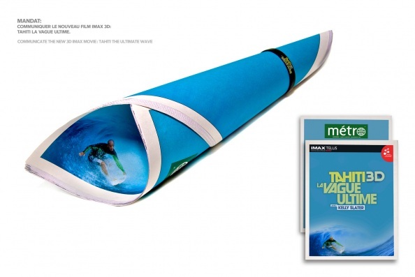 Communication papier en 3D…sur Tahiti