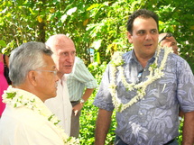 Gaston Tong sang, Wilder William et Moana Greig