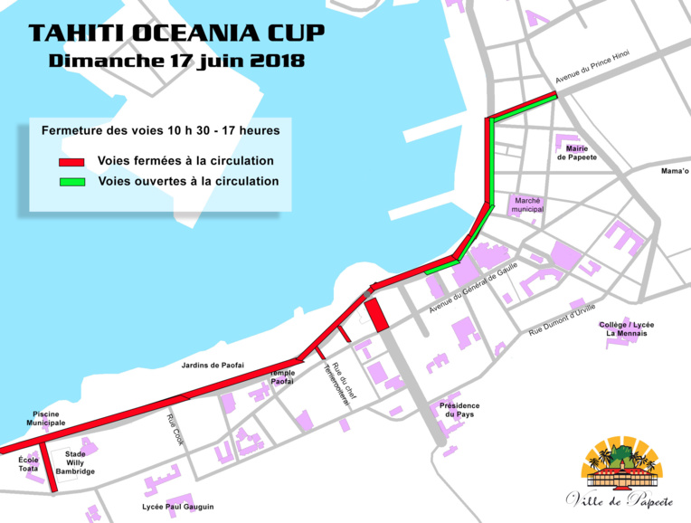 Le front de mer fermé à la circulation dimanche