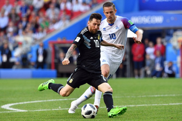 Mondial-2018 - L'Argentine tenue en échec par l'Islande, mais si, Messi!