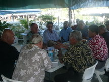 Visite du site de la coopérative des pêcheurs de Faaa