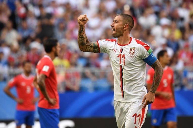 Le Serbe Kolarov brise le mur du Costa Rica Le Serbe Kolarov brise le mur du Costa Rica