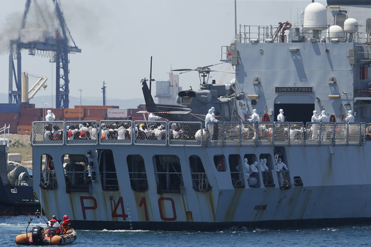 Aquarius: la moitié des migrants veulent l'asile en France Aquarius: la moitié des migrants veulent l'asile en France