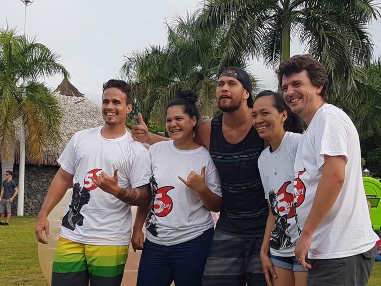 Le staff soutient son équipe