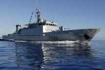 Exercice de la police des pêches au large de Papeete