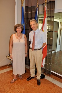 Visites officielles au Haut-commissariat de la République.