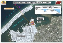 Plan N°4 : Localisation de l’émissaire en plein océan.