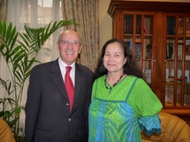 VISITE DE COURTOISIE DE M. JEAN-PIERRE ATTHENONT