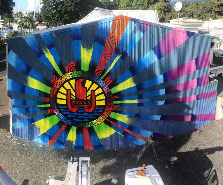 Une fresque pour célébrer le 29 juin Une fresque pour célébrer le 29 juin