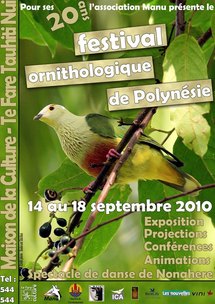 Manu fête ses 20 ans en 2010 et organise un Festival ornithologique